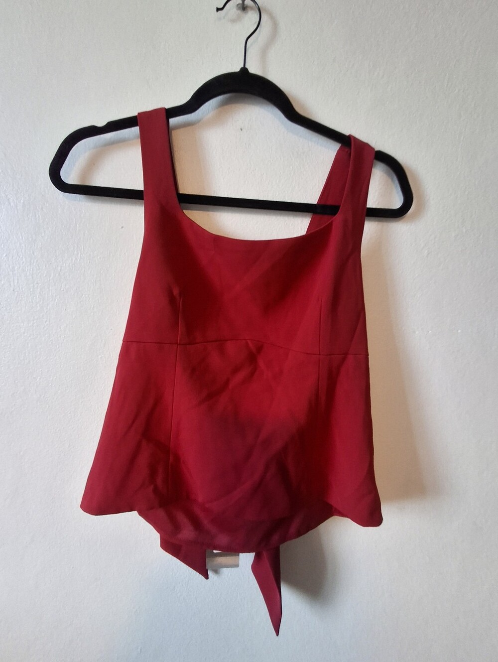 Red Women's Tank - Sleek Sleeve